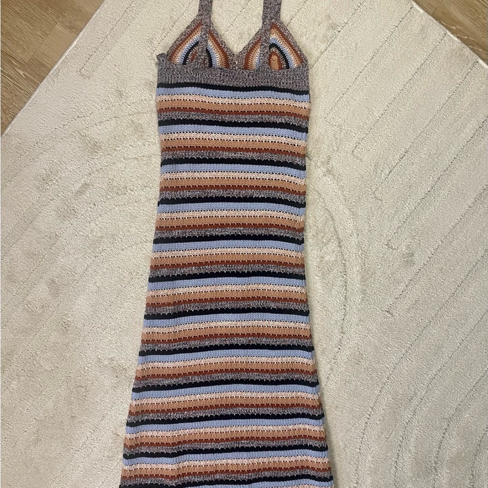 NWT Sam Edelman Crochet Alanis Dress Sz L Large - Picture 9 of 10